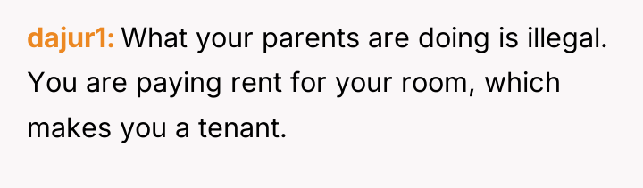 dajur1 What your parents are doing is illegal. You are...