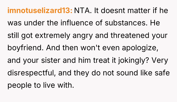 imnotuselizard13 NTA. It doesnt matter if he was under the...