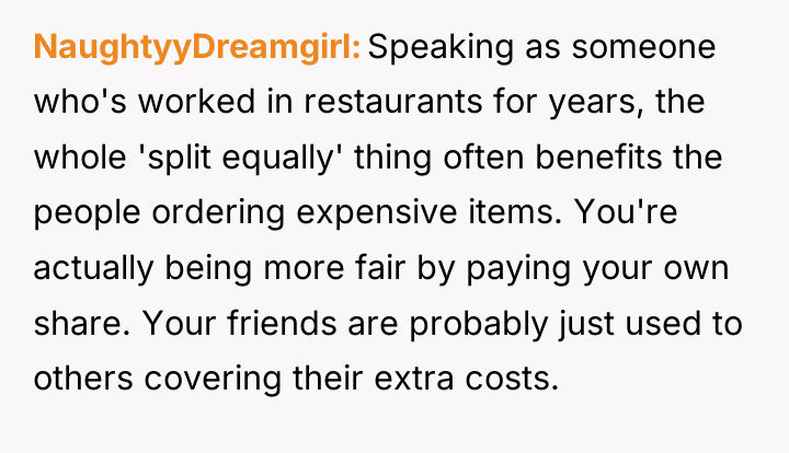NaughtyyDreamgirl Speaking as someone who's worked in restaurants for years,...