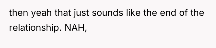 then yeah that just sounds like the end of the...