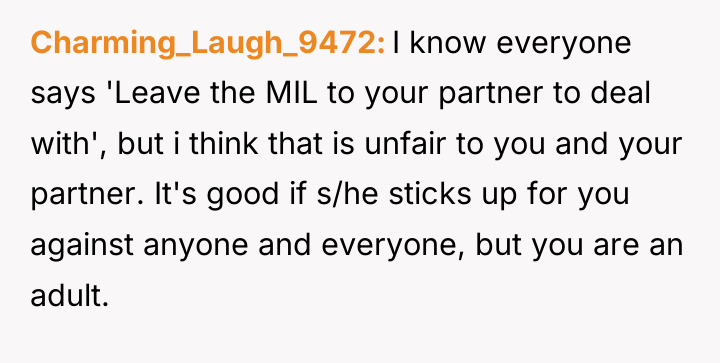 Charming_Laugh_9472 I know everyone says 'Leave the MIL to your...