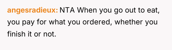 angesradieux NTA When you go out to eat, you pay...