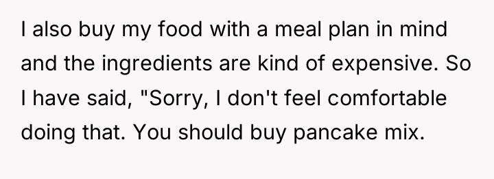 I also buy my food with a meal plan in...
