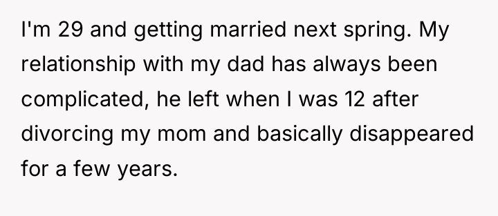 I'm 29 and getting married next spring. My relationship with...