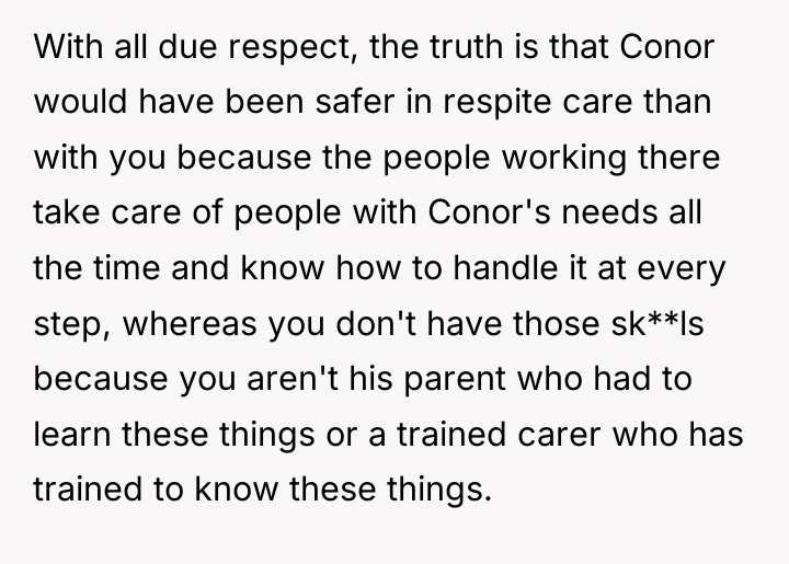 With all due respect, the truth is that Conor would...