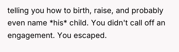 telling you how to birth, raise, and probably even name...