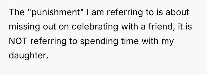 The "punishment" I am referring to is about missing out...