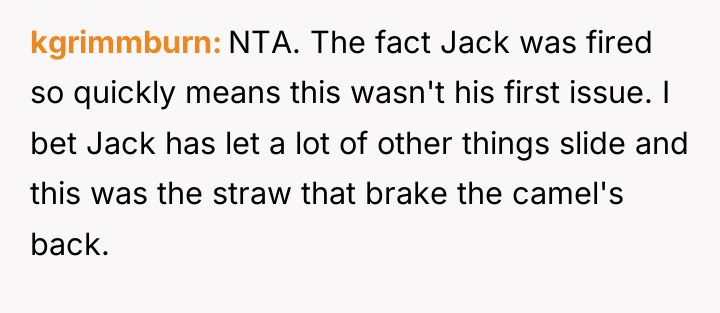 kgrimmburn NTA. The fact Jack was fired so quickly means...
