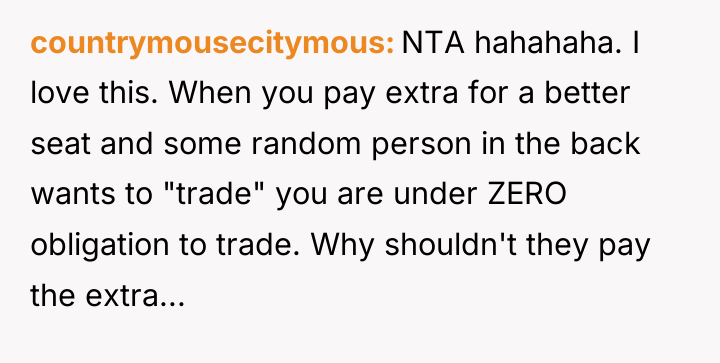 countrymousecitymous NTA hahahaha. I love this. When you pay extra...
