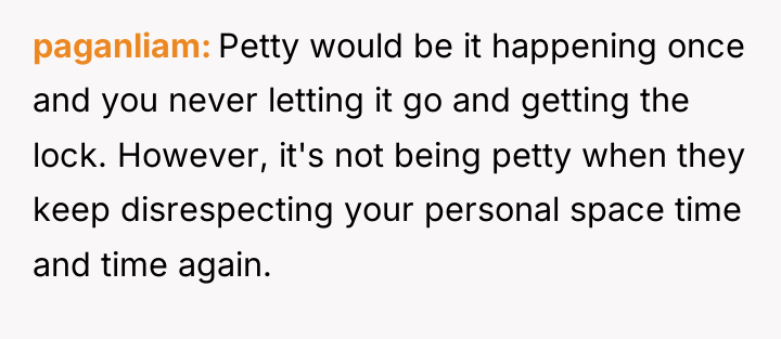 paganliam Petty would be it happening once and you never...