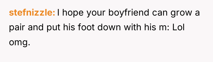 stefnizzle I hope your boyfriend can grow a pair and...