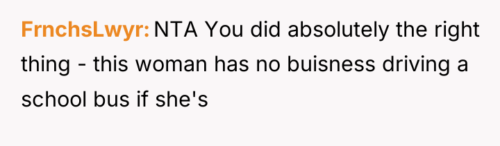 FrnchsLwyr NTA You did absolutely the right thing - this...