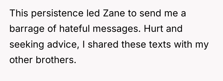 This persistence led Zane to send me a barrage of...