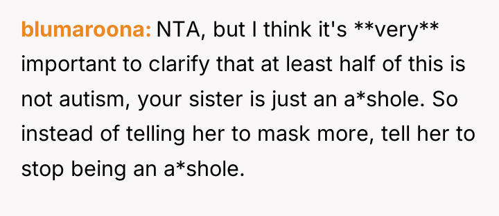 blumaroona NTA, but I think it's **very** important to clarify...