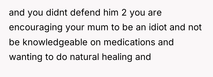 and you didnt defend him 2 you are encouraging your...