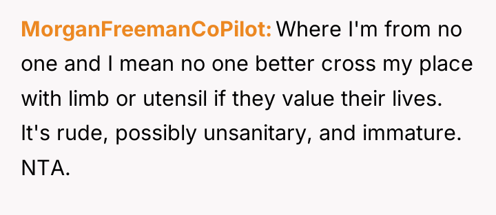 MorganFreemanCoPilot Where I'm from no one and I mean no...