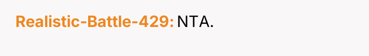Realistic-Battle-429 NTA.
