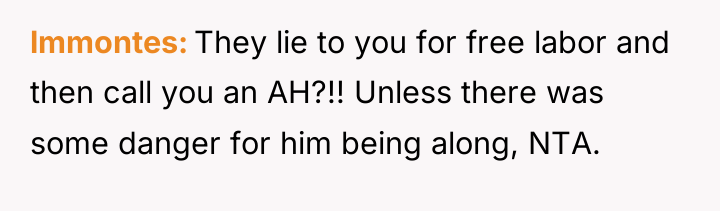 lmmontes They lie to you for free labor and then...