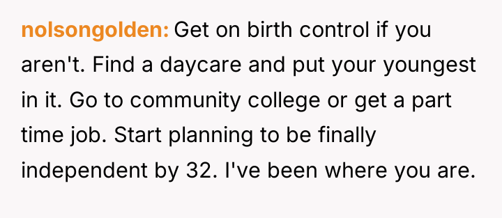 nolsongolden Get on birth control if you aren't. Find a...