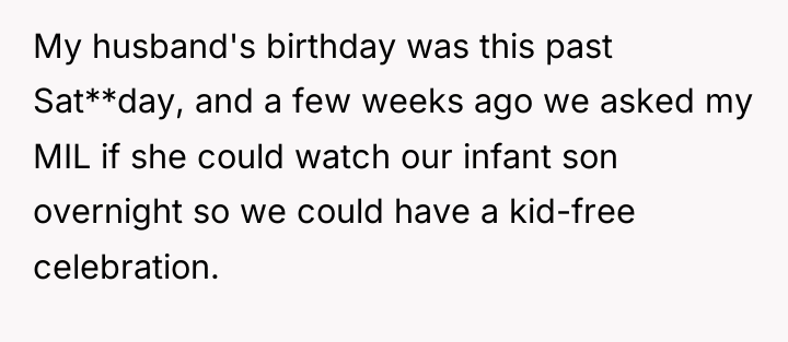 My husband's birthday was this past Sat**day, and a few...