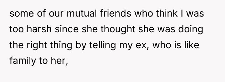 some of our mutual friends who think I was too...