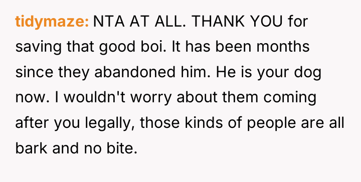 tidymaze NTA AT ALL. THANK YOU for saving that good...
