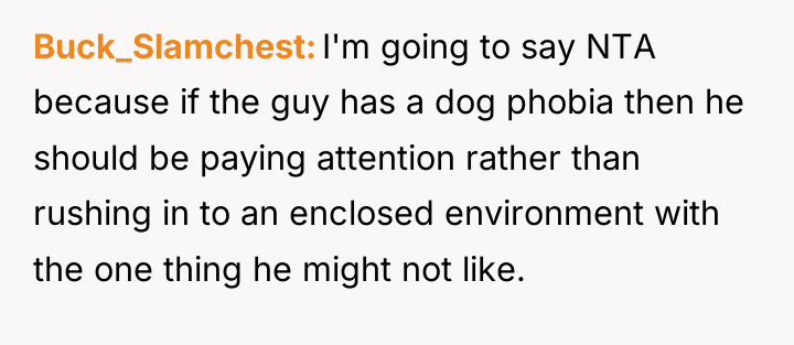 Buck_Slamchest I'm going to say NTA because if the guy...