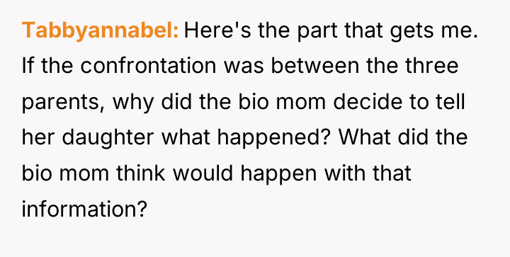 Tabbyannabel Here's the part that gets me. If the confrontation...