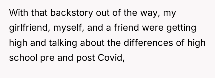 With that backstory out of the way, my girlfriend, myself,...