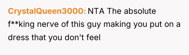CrystalQueen3000 NTA The absolute f**king nerve of this guy making...