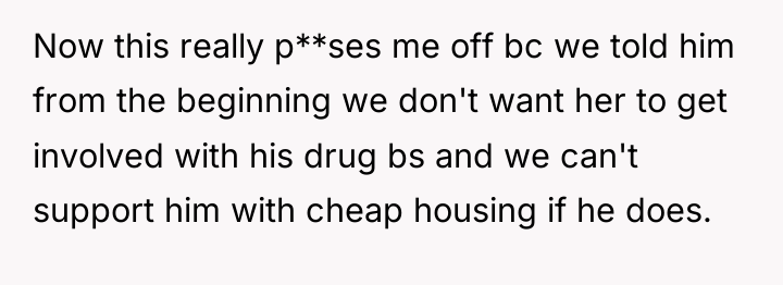 Now this really p**ses me off bc we told him...