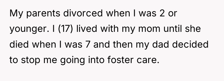 My parents divorced when I was 2 or younger. I...