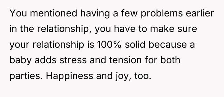 You mentioned having a few problems earlier in the relationship,...