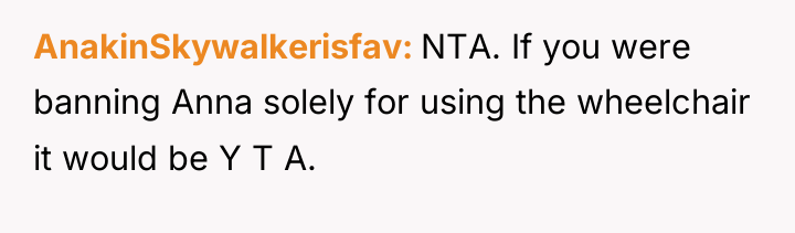 AnakinSkywalkerisfav NTA. If you were banning Anna solely for using...
