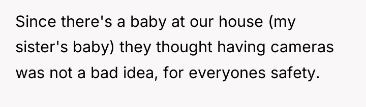 Since there's a baby at our house (my sister's baby)...