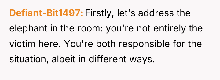 Defiant-Bit1497 Firstly, let's address the elephant in the room: you're...