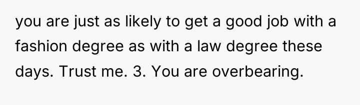 you are just as likely to get a good job...