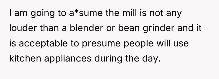 I am going to a*sume the mill is not any...