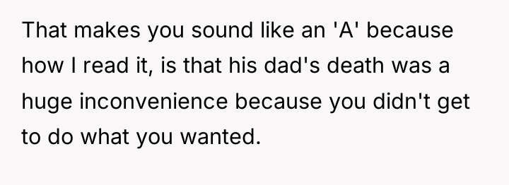 That makes you sound like an 'A' because how I...