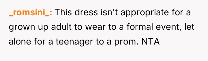 _romsini_ This dress isn't appropriate for a grown up adult...
