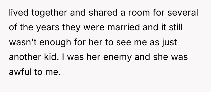 lived together and shared a room for several of the...
