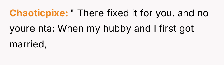 Chaoticpixe " There fixed it for you. and no youre...