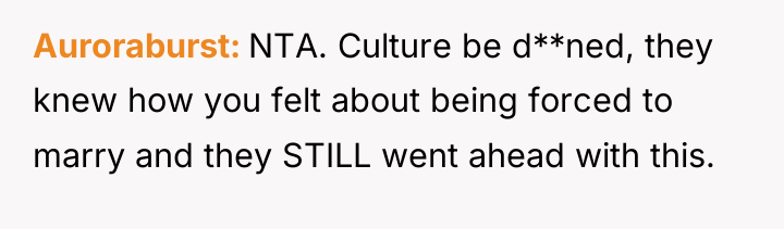 Auroraburst NTA. Culture be d**ned, they knew how you felt...