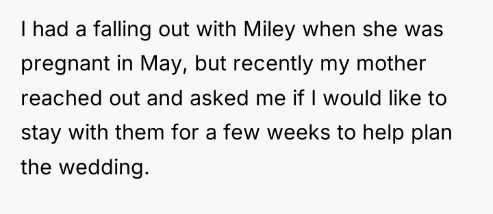 I had a falling out with Miley when she was...