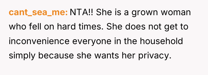cant_sea_me NTA!! She is a grown woman who fell on...
