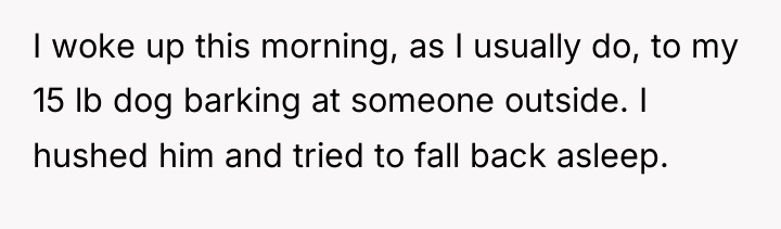 I woke up this morning, as I usually do, to...