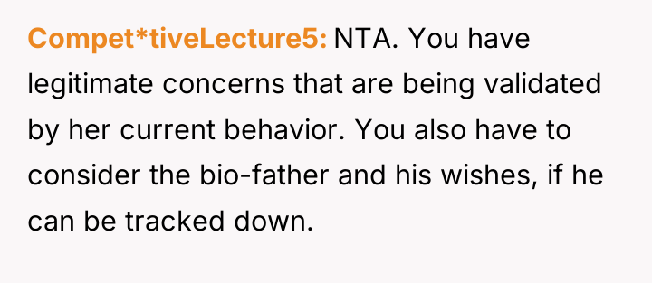 Compet*tiveLecture5 NTA. You have legitimate concerns that are being validated...