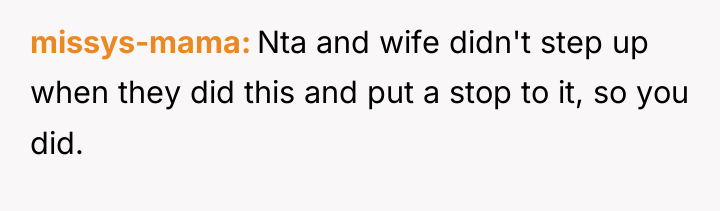 missys-mama Nta and wife didn't step up when they did...
