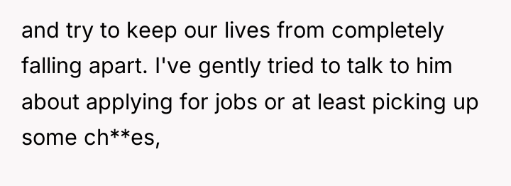 and try to keep our lives from completely falling apart....