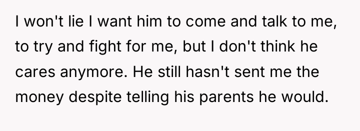 I won't lie I want him to come and talk...